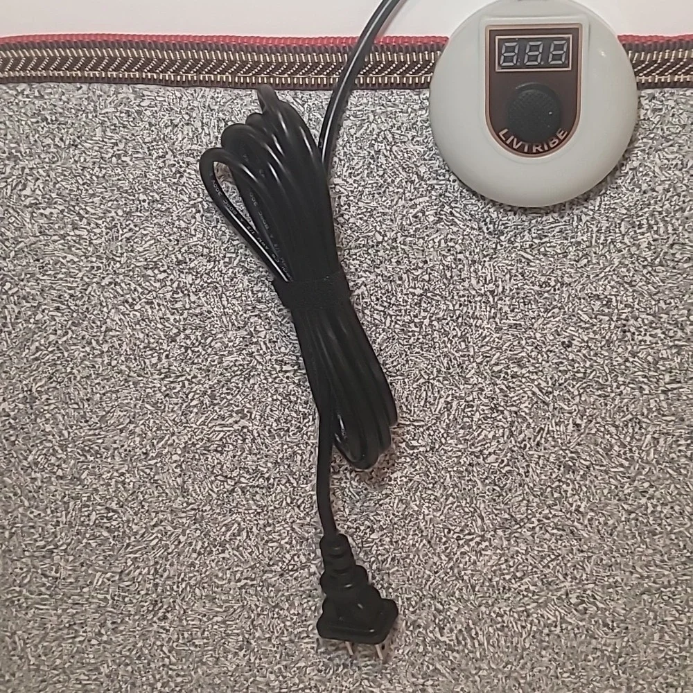 Electric Heated Pad - AC 110V, 7 Temp Settings, Heated Foot Warmer Pad